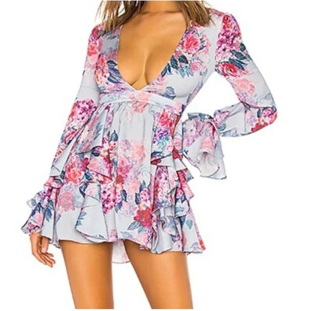 MICHAELCOSTELLO X REVOLVE ALLANA DRESS XS